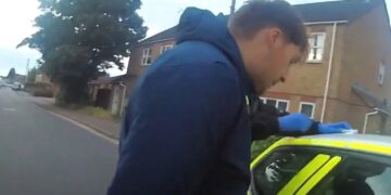 Miguel Mota, 18, was arrested and charged with possession with intent to supply cocaine after 45 individual bags of the drug and £25 cash were found in his pocket, and possession of an imitation firearm, after a BB gun was found in his backpack