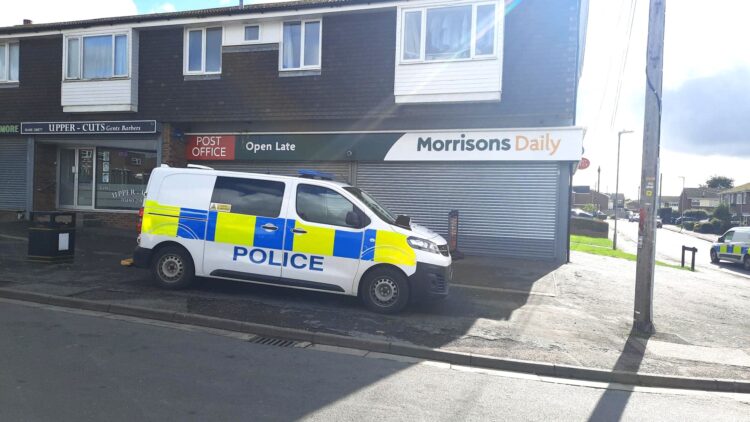 News for Peterborough and Cambridgeshire - Police are appealing for information following a robbery at Morrison Local in St Neots. Image: Policing Huntingdonshire