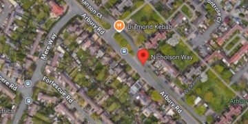 Police were called at about 12 noon on Wednesday (2 October) by the ambulance service with reports that a man had been stabbed in Nicholson Way. GOOGLE