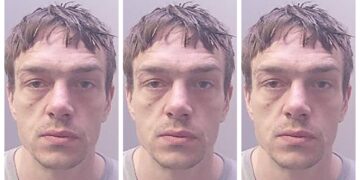 Thomas Howden, 36, first burgled offices at New England House, in Lincoln Road, Peterborough, at about 1.40am on Monday, 14 April.