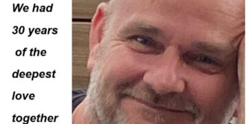 Paul Istead died at the scene of a crash at Papworth Everard crash. His wife Sarah’s poignant tribute