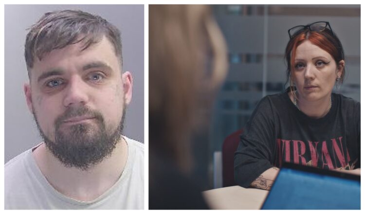 News for Peterborough and Cambridgeshire - Megan Brailsford (right) and her stalker Daniel Dugdale. The case featured in 24 Hours in Police Custody