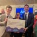 Kinship Photo - News for Peterborough and Cambridgeshire News for Peterborough and Cambridgeshire - Sam Carling MP (North West Cambridgeshire) with Cllr Katy Cole (Peterborough City Council) and Josh MacAlister MP at a recent event celebrating Kinship carers in Parliament