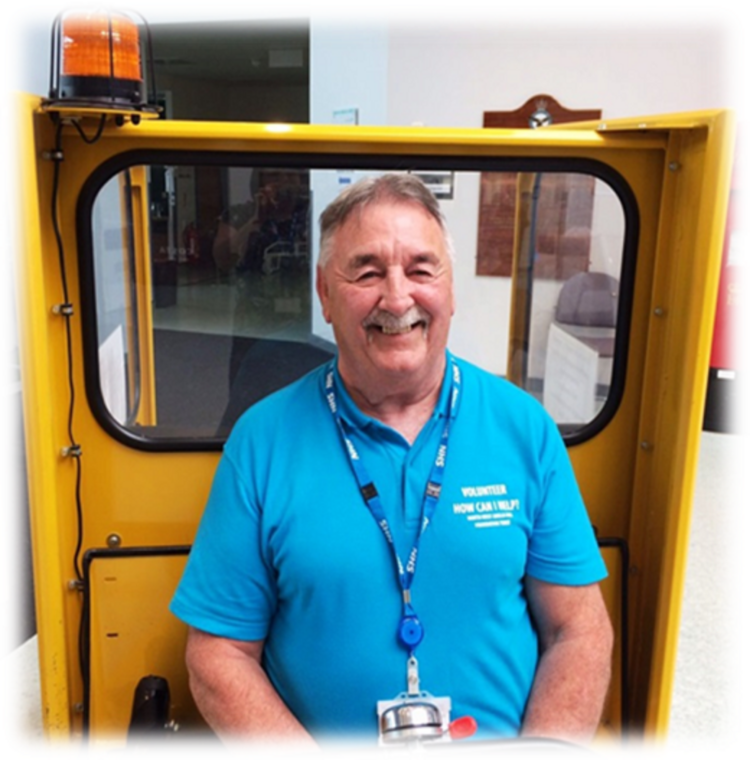 News for Peterborough and Cambridgeshire - Paul – a volunteer at Peterborough and at the Cancer Wellbeing Service - passed away while on shift in late November last year after collapsing in the hospital’s main entrance.