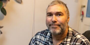 John Goude intervened as a dog attacked a teenager with many bystanders agreeing that John saved the teenager’s life. The dog had already attacked the mother of the teenager. March Monday 04 November 2024. Picture by Terry Harris