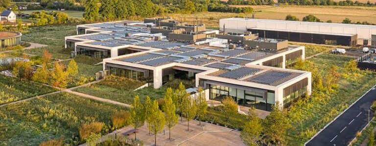 News for Peterborough and Cambridgeshire - Planning application for new science and technology park on former brickworks site in Whittlesey includes visuals of how, once complete, it could look. PHOTO: ARCHITECT / MASTERPLANNER Bond Bryan