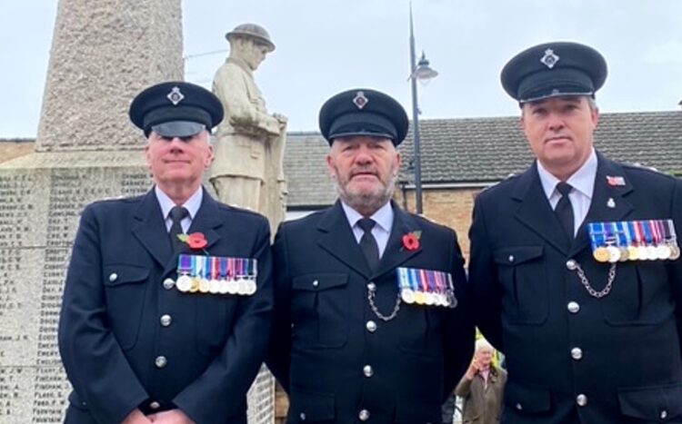 whitemoor - News for Peterborough and Cambridgeshire News for Peterborough and Cambridgeshire - Mark (left) with two of his HMP Whitemoor colleagues, Dave, and Matt, who are also ex-military servicemen.