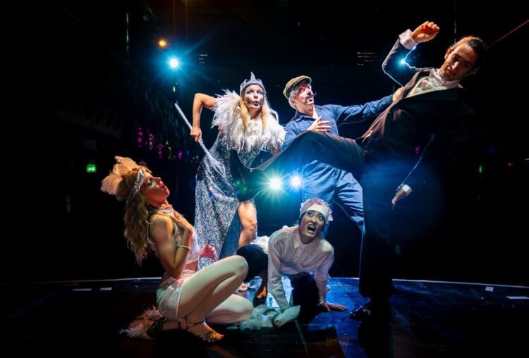 CIRCUS 1 - News for Peterborough and Cambridgeshire News for Peterborough and Cambridgeshire - Circus Enchante’s Christmas Show is a mixture of japes and jokes and a sparkling selection box of extremely slick circus skills. The photographer is Pablura Herrera.