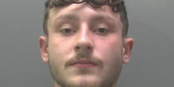 Ryan McBride appeared at Huntingdon Law Court today where he was sentenced to two years and four months in prison.