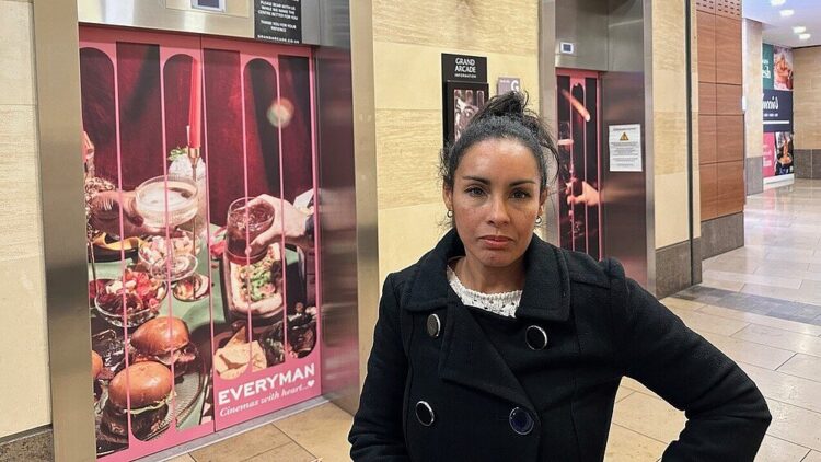 csm_Ingrid_Lifts_a3e8a27099 - News for Peterborough and Cambridgeshire News for Peterborough and Cambridgeshire - With one key lift out of order for over a year, shoppers are now experiencing multiple lift failures in the centre during the busy Christmas period, says Ingrid Flaubert, Liberal Democrat councillor for Trumpington.