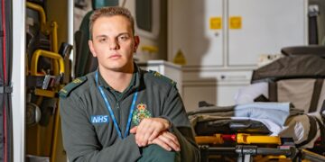 New Year’s Honours: Ben Hawkins, 26, of Yaxley, recognised with the British Empire Medal (BEM) for services to emergency care, staff wellbeing and mental health. STOCK PHOTO: Terry Harris