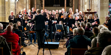 Choir at Ely Consort: PHOTO: Anna Rudd.