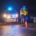 WhatsApp Image 2025-01-23 at 184955_c61cd92b - News for Peterborough and Cambridgeshire News for Peterborough and Cambridgeshire - Police block the North Bank, Whittlesey, tonight as they conduct a search for a missing man. PHOTO: Terry Harris
