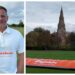alconbury main - News for Peterborough and Cambridgeshire News for Peterborough and Cambridgeshire - Darren Glough (left) and Gigaclear's Sports Fund has provided Alconbury Recreation Field Charity with a new set of mobile cricket covers