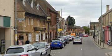 William Campbell, 37, was in the Black Bull pub Whittlesey on the evening of 20 October when he was asked to leave by the member of staff. IMAGE: Google
