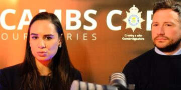 In the latest episode of the Cambridgeshire police Prevention Podcast series, DCI Denise Harper and DS Dan Scott talk about the introduction of the team, and its impact since it was launched in September 2023. IMAGE: Cambs Police