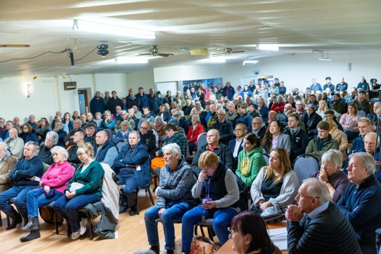 Emergancy Meeting - News for Peterborough and Cambridgeshire News for Peterborough and Cambridgeshire - MP Steve Barclay, police and crime commissioner Darryl Preston and Chief Constable Nick Dean all attended an emergency public meeting in Manea on January 27, 2025, to discuss a day of carnage across the Fens on January 25 caused by an influx of troublemakers and law breakers. PHOTO: Terry Harris
