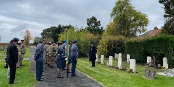 Eastwood Cemetery March, Remembrance Day. IMAGE: Facebook