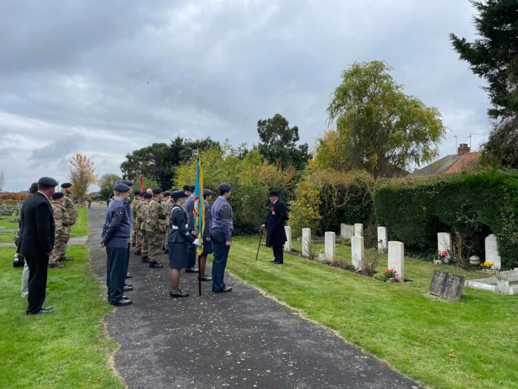 eastwood 2021 remembrance - News for Peterborough and Cambridgeshire News for Peterborough and Cambridgeshire - Eastwood Cemetery March, Remembrance Day. IMAGE: Facebook