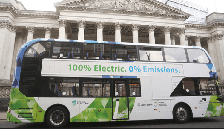 electric bus - News for Peterborough and Cambridgeshire News for Peterborough and Cambridgeshire - Of the 280 buses operated by Stagecoach, 32 are now electric, including 22 dedicated to serving Cambridge’s five Park and Ride sites