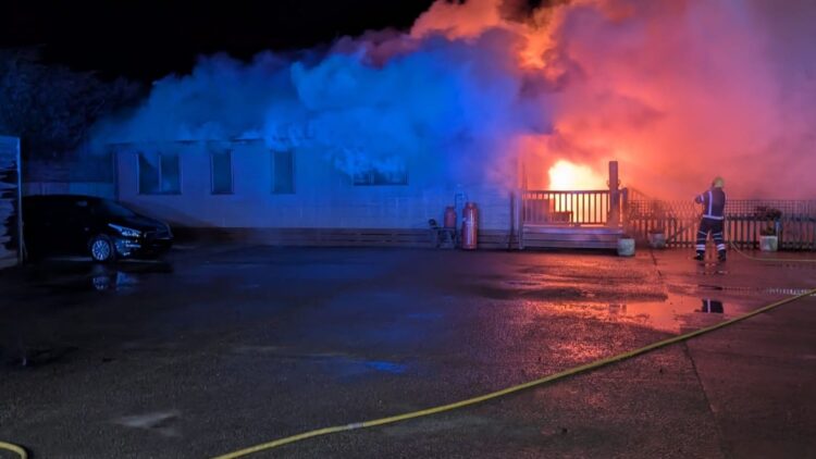 News for Peterborough and Cambridgeshire - At 5.56am on Saturday (25) crews from Sawtry, Huntingdon, Stanground and Kimbolton were called to a fire on Gidding Road in Hamerton near Huntingdon.