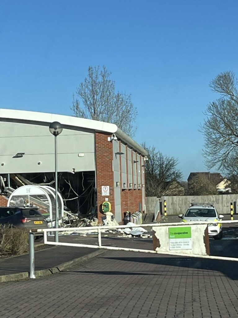 littleport - News for Peterborough and Cambridgeshire Ram raid at Wisbech Road, Littleport, Co-op. IMAGE: CambsNews reader