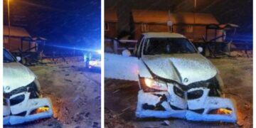 Harpreet Brar, 27, lost control of his BMW and ploughed into the bus shelter near Ralph Butcher Causeway, Kings Dyke, Whittlesey, in the early hours of Sunday (5 January).