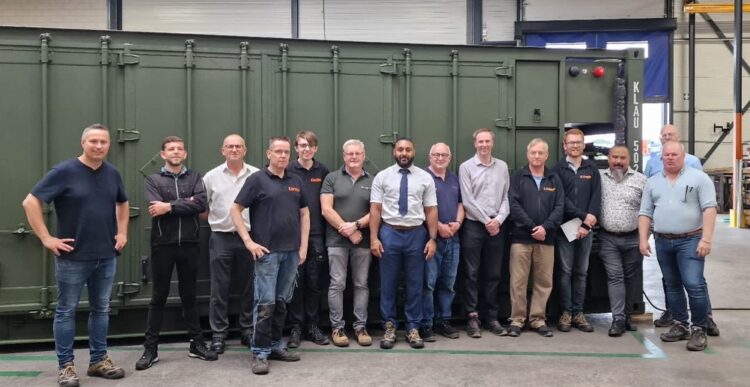 marshall 5 - News for Peterborough and Cambridgeshire News for Peterborough and Cambridgeshire - “Fulfilling production for the NLSC contract is a proud moment that shows the strength of Marshall’s global organisation and partnerships,” said Marshall Deployable Infrastructure Director Carl Forey