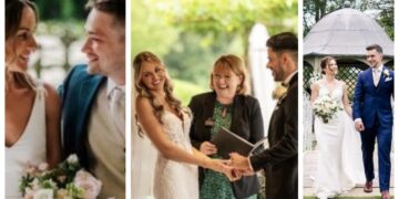 Three of the couples married by Cambridgeshire registrars last year and are among those to write in to compliment the county council on the service they received