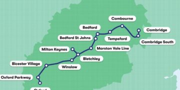 The East West Rail Project is a once in a generation opportunity to connect people and businesses between Oxford, Milton Keynes, Bedford, and Cambridge through a new direct rail line.