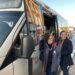 tiger 6 - News for Peterborough and Cambridgeshire News for Peterborough and Cambridgeshire - Mayor Dr Nik Johnson with his deputy Cllr Anna Smith launch the expanded ‘Tiger on Demand’ bus service in Fenland at the weekend.