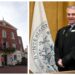 News for Peterborough and Cambridgeshire - Huntingdon Town Council offices (left) are located in the Town Hall on the Market Square, Huntingdon. Right: Cllr Brian Luckham, chair of the finance committee.