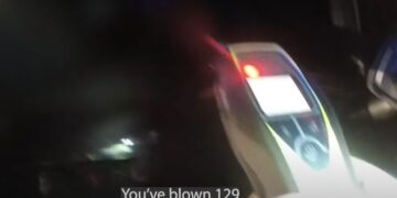 A “designated driver” who was found to be more than three times the legal drink drive limit has been banned for almost two years.