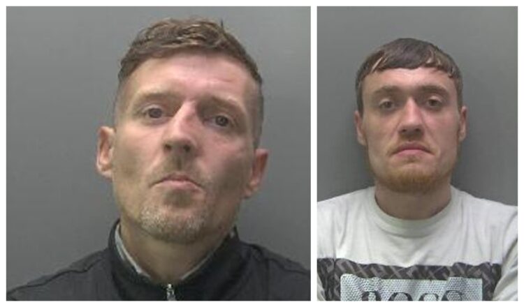 Billy Fletcher left and Robert Kiltie - News for Peterborough and Cambridgeshire News for Peterborough and Cambridgeshire - William Fletcher, 41, (left) and Robert Kiltie, 35, jailed for blackmail. Each sentenced to 26 months in prison.