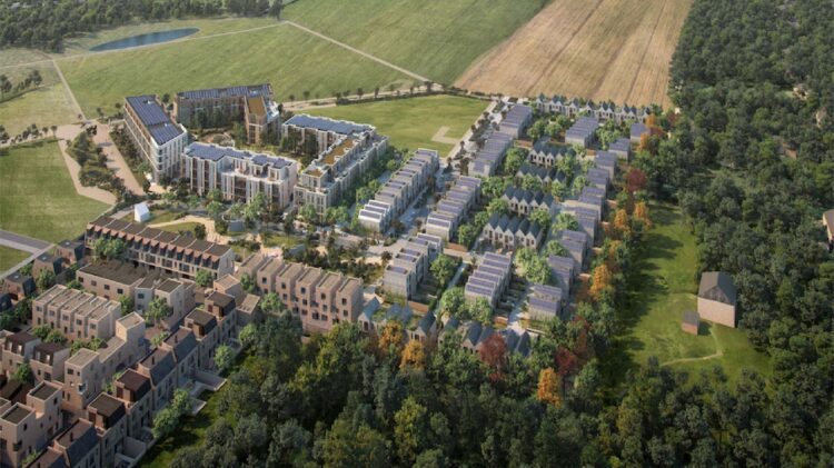 EDINGTON 1 - News for Peterborough and Cambridgeshire News for Peterborough and Cambridgeshire - Eddington, just outside the city centre, is the first site within Present Made’s initial £1.6bn development pipeline, which will see over 3,000 rental homes delivered across the south of England