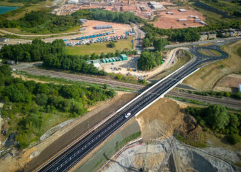 Ralph Butcher Causeway, Whittlesey in 2022; 50 years after the campaign to build it began. PHOTO: Terry Harris