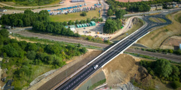 Ralph Butcher Causeway, Whittlesey in 2022; 50 years after the campaign to build it began. PHOTO: Terry Harris