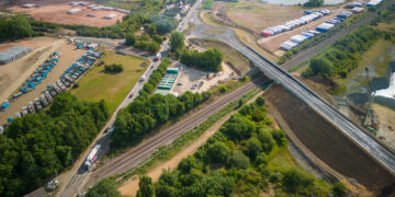 Ralph Butcher Causeway, Whittlesey in 2022; 50 years after the campaign to build it began. PHOTO: Terry Harris