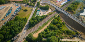 Kings Dyke crossing opening - 50 years after campaign began,
Whittlesey, Peterborough
Saturday 09 July 2022. 
Picture by Terry Harris.