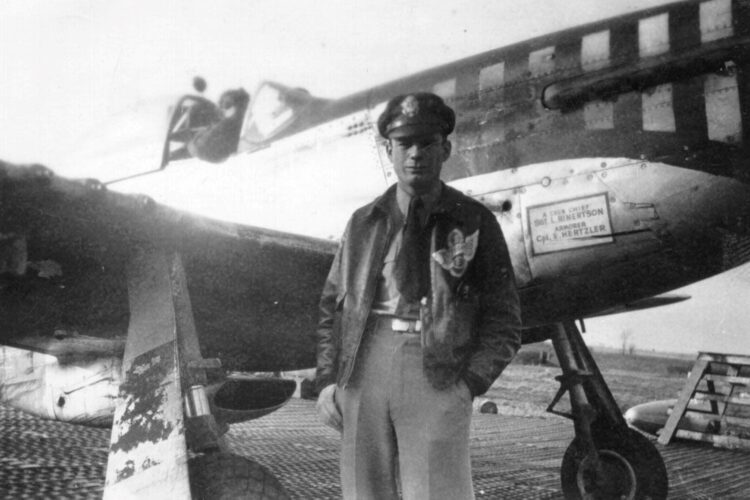 News for Peterborough and Cambridgeshire - World War Two fighter pilot Colonel Joe Peterburs returns to the UK and will visit RAF Kings Cliffe on 10 April 2025, the airbase from which he flew 49 combat missions in the legendary P-51D Mustang.