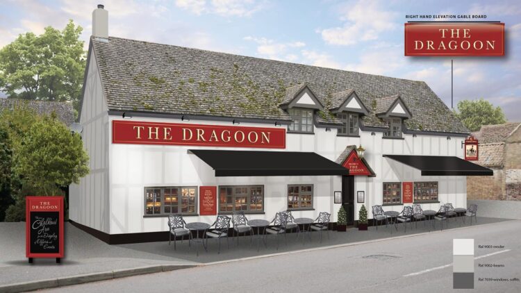 dragoon 2018 - News for Peterborough and Cambridgeshire News for Peterborough and Cambridgeshire - Bossco Taverns Ltd must make a fresh attempt to market the Dragoon public house at Brampton, two miles from Huntingdon, or even re-open it after the Planning Inspectorate refused permission for it to be converted to housing. Image, Facebook, 2018