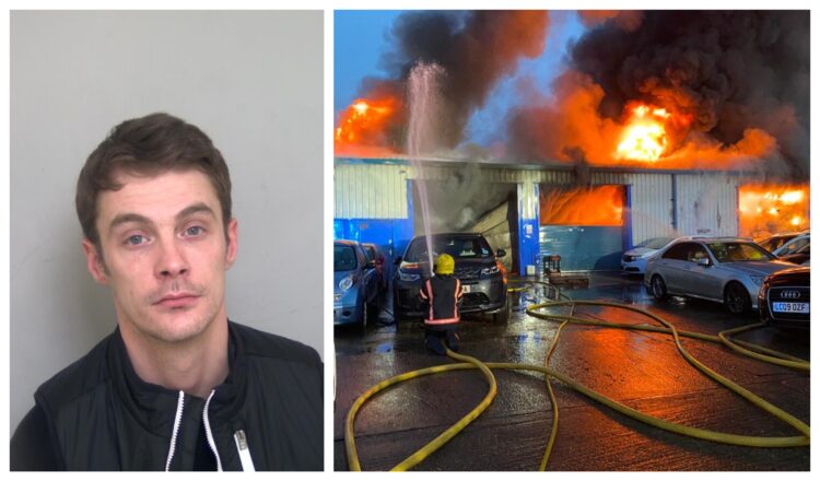 News for Peterborough and Cambridgeshire - Charlie Martinson, 34, was found to be behind the blaze at the Enfield’s site, in Howard Road, Eaton Socon, St Neots, which was reported at 5.30am on 24 February 2023.