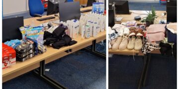 “This is just a snapshot of the suspected stolen items that have been uncovered by our Peterborough city centre neighbourhood officers over the past couple of weeks,” said Cambridgeshire police.