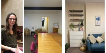 The CWC says that it is thanks to the generosity of supporters and hardworking team that they can reopen this vital space for women. CWC centre with Harriett Morgan