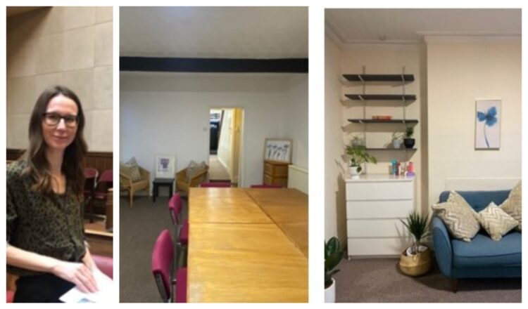 News for Peterborough and Cambridgeshire - The CWC says that it is thanks to the generosity of supporters and hardworking team that they can reopen this vital space for women. CWC centre with Harriett Morgan