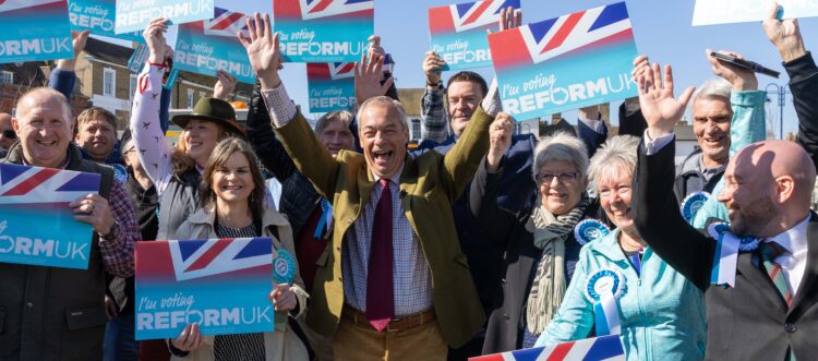 Reform leader Farage gets bulldog - News for Peterborough and Cambridgeshire News for Peterborough and Cambridgeshire -