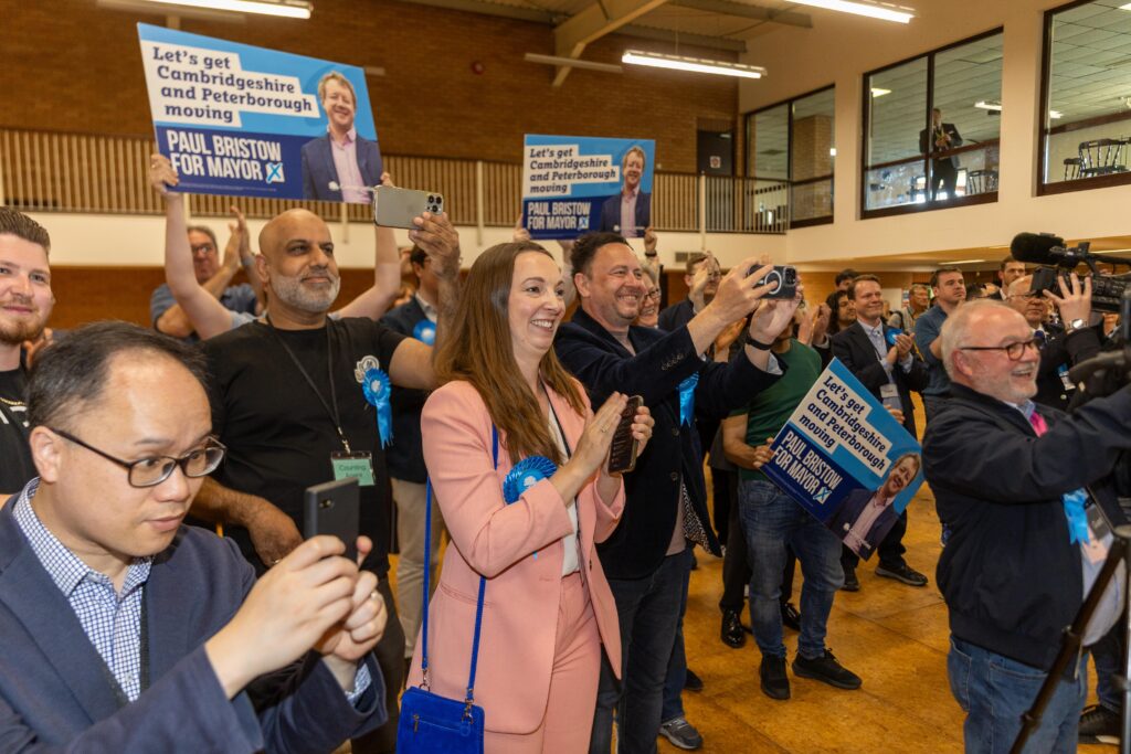 Paul Bristow provisionally wins teh Peterborough and Cambridgeshire Mayor Election s 2025 - News for Peterborough and Cambridgeshire News for Peterborough and Cambridgeshire -