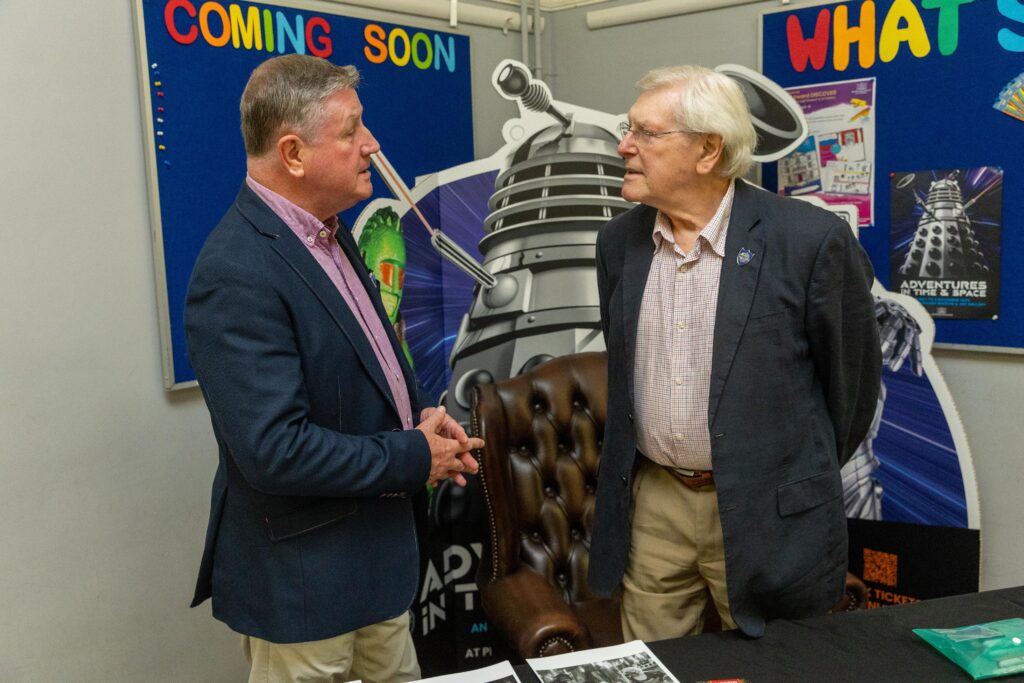 Peter Purves opens Dr Who Exhibition Adventures in Times and Space - News for Peterborough and Cambridgeshire News for Peterborough and Cambridgeshire -