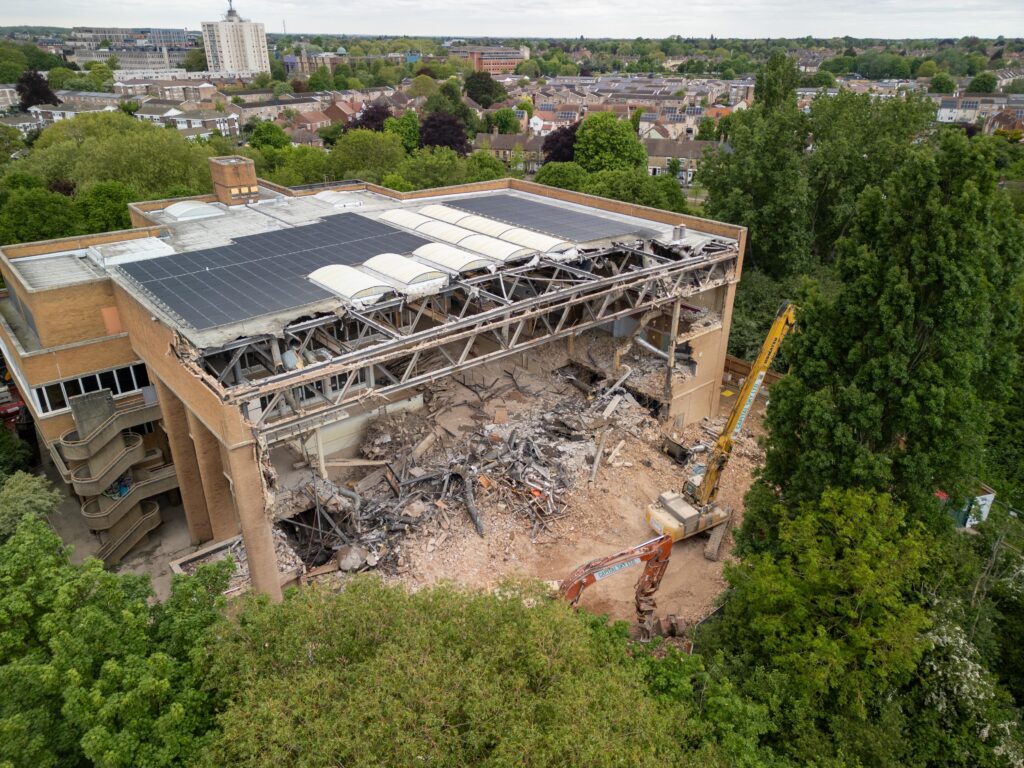 Regional demolition continues - News for Peterborough and Cambridgeshire News for Peterborough and Cambridgeshire -