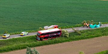 UPDATE: Driver dies in A47 Guyhirn crash between car and double decker bus